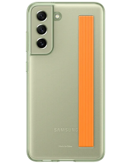 Mynd af Samsung S21 FE Clear Strap Cover