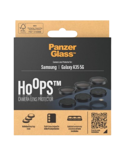 Mynd af PanzerGlass Samsung Galaxy A35 Hoops Myndavélagler