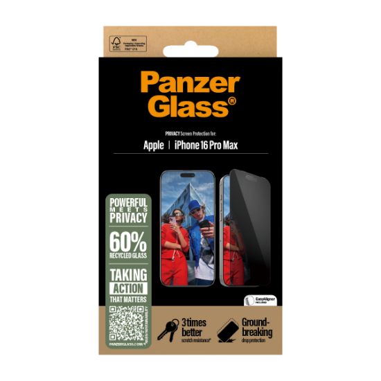 Mynd af PanzerGlass Privacy fyrir iPhone 