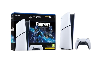 Mynd af PlayStation 5 Slim Digital Fortnite Edition