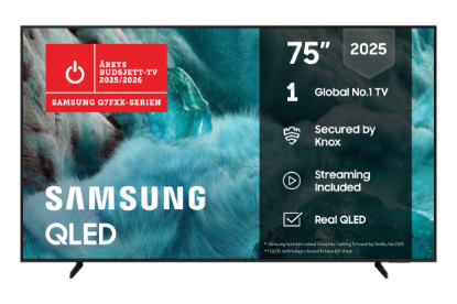 Mynd af Samsung 75" QLED Q7FA sjónvarp