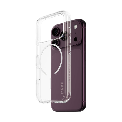 Mynd af Care Glært MagSafe hulstur fyrir iPhone